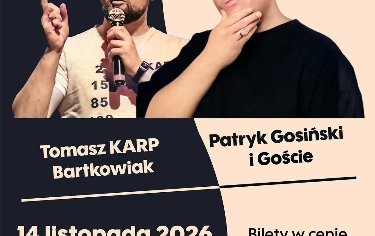 Stand-up Maraton w Piaskach – komediowy wieczór już 14 listopada
