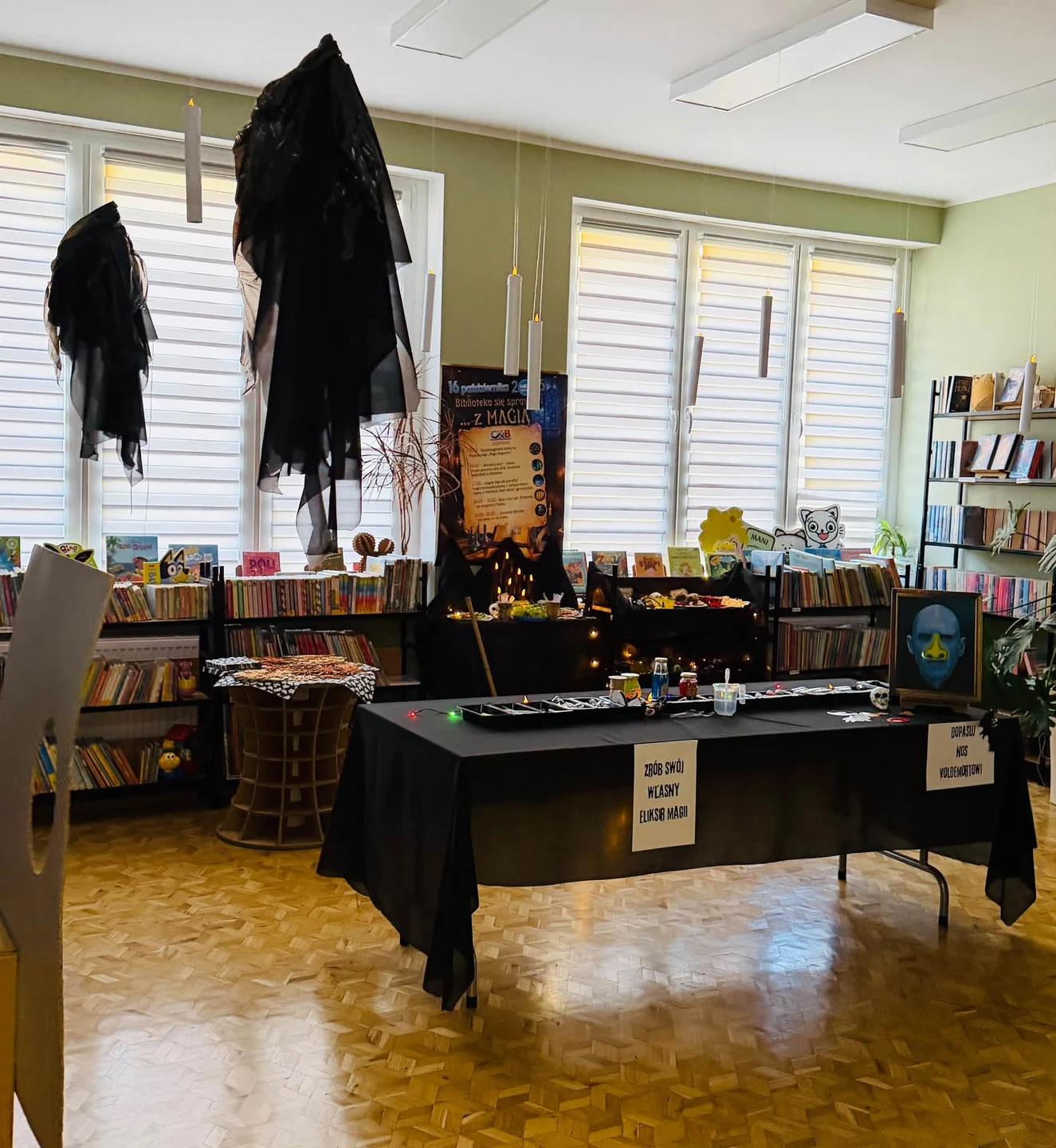 Noc Bibliotek w Piaskach: magiczny Hogwarts podbił serca uczestników — zdjęcie 11