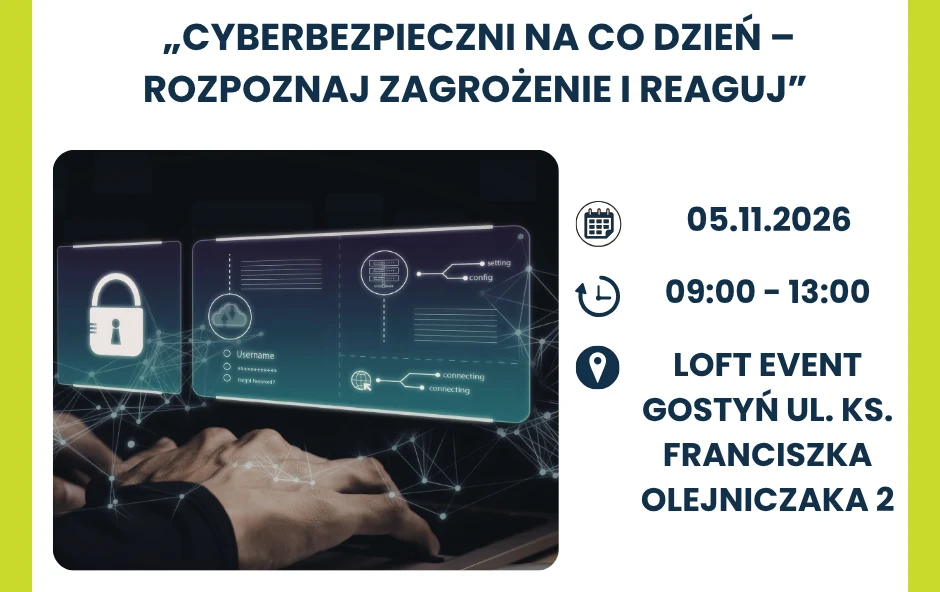 Warsztaty o cyberbezpieczeństwie dla firm z powiatu gostyńskiego